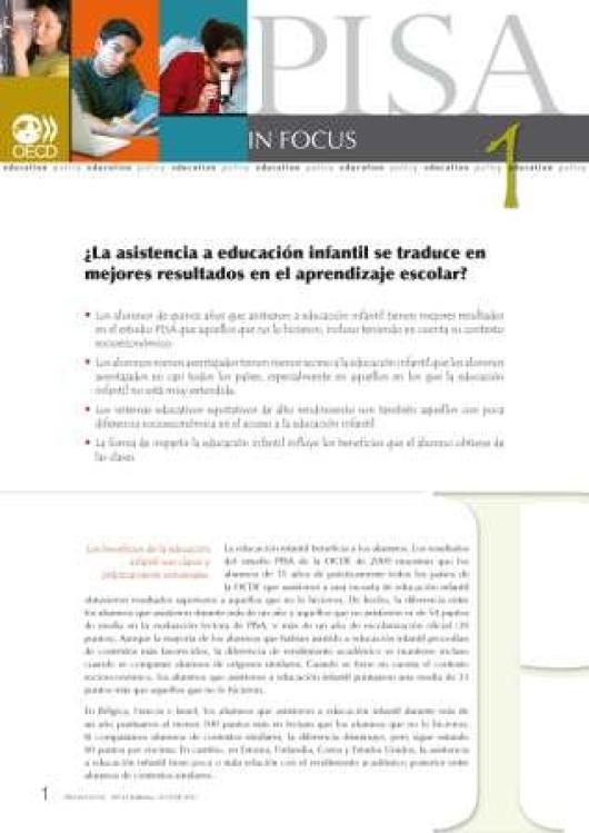 Pisa In Focus Informe nº1