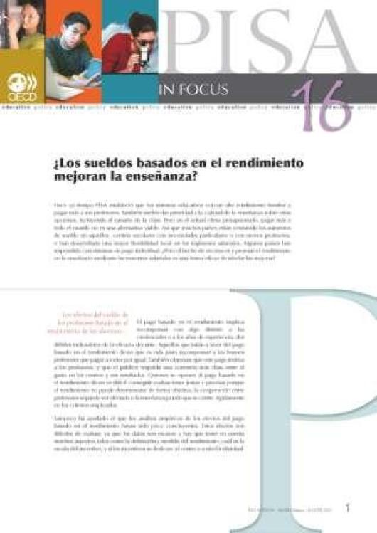 Pisa In Focus Informe nº16