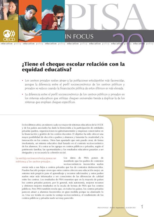 Pisa In Focus Informe nº20