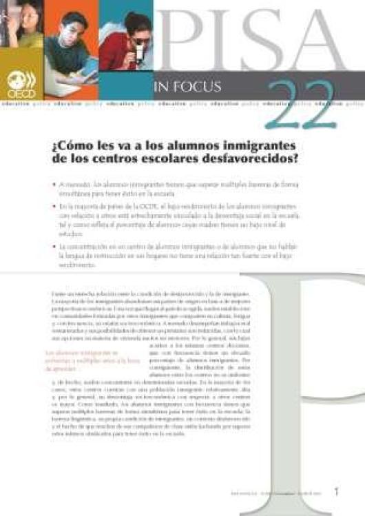 Pisa In Focus Informe nº22