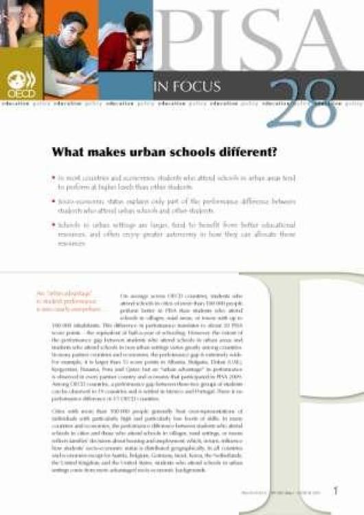 Pisa In Focus Informe nº28