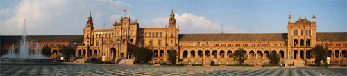 Imagen de la Plaza de España de Sevilla, ciudad donde se celebra el evento.