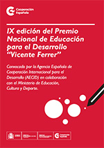 Foto de la Noticia - IX Premio Nacional de Educación para el Desarrollo 'Vicente Ferrer'