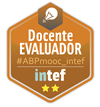 "Docente evaluador", al finalizar la unidad 5