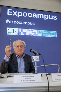 Eduardo Punset en Expocampus 2014 Eduardo Punset en Expocampus 2014