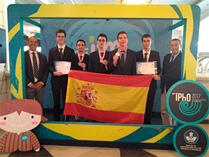 Ganadores Olimpiada Internacional de Física 2017