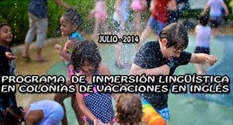 Programa de Inmersión Lingüística en inglés para el verano 2014 