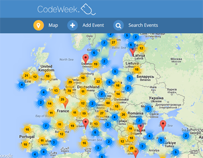Europe Code Week. Del 11 al 17 de octubre 2014