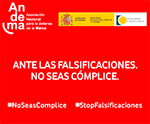 Campaña 'Ante las falsificaciones, no seas cómplice'