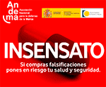 Cartel Campaña 'Ante las falsificaciones, no seas cómplice'