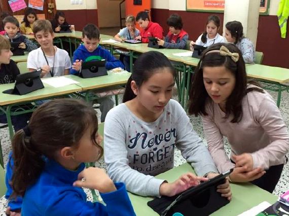 Recreo con código. CEIP Ponte dos Brozos (A Coruña)